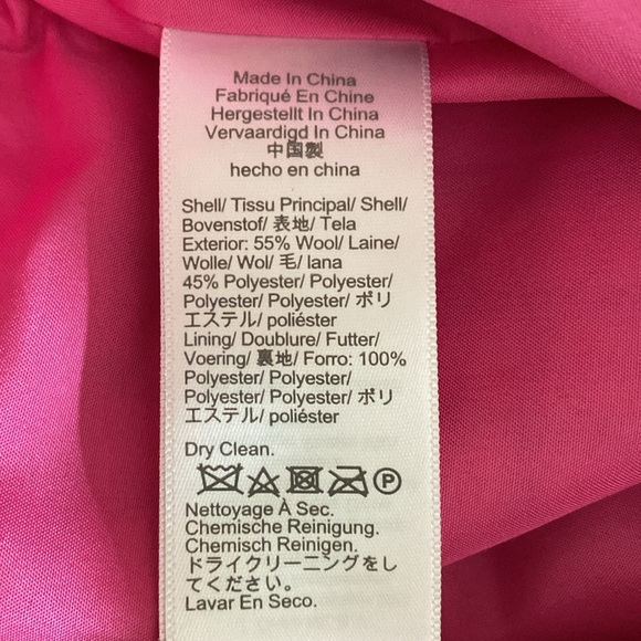 J. Crew Pink, Berry & Cream Houndstooth Mini Skirt NWT Size 8 SKU0675 - Picture 9 of 9